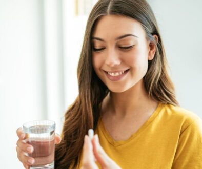 The woman is taking a nad+ precursor supplement.