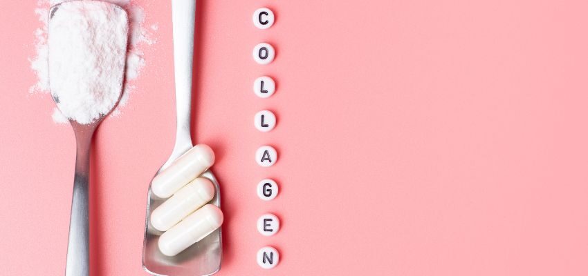 Collagen is a structural protein found in large amounts in the human body, mainly in the skin, bones, and connective tissues. Supplementing with collagen may reduce visible signs of aging, including wrinkles and dry skin.