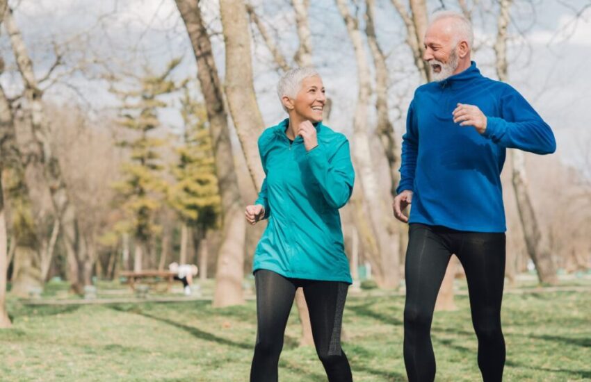 The aged couple boosts their energy after taking NAD+ supplements.