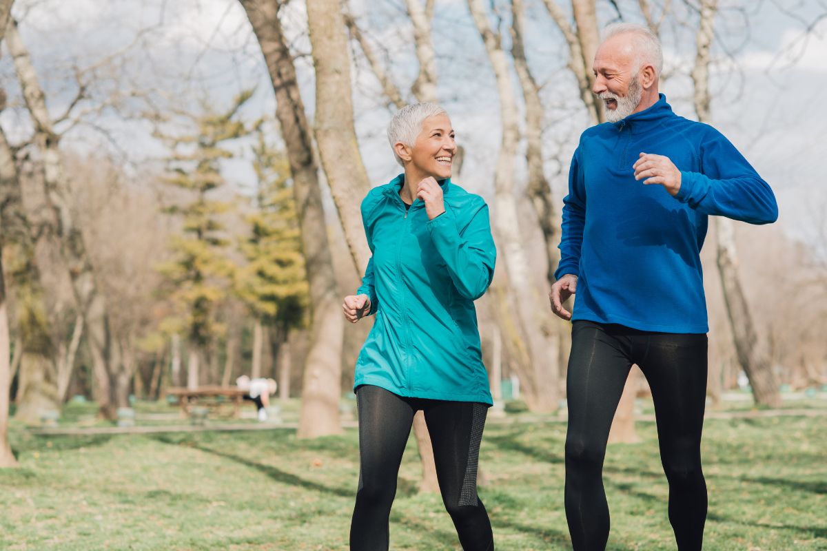 The aged couple boosts their energy after taking NAD+ supplements.