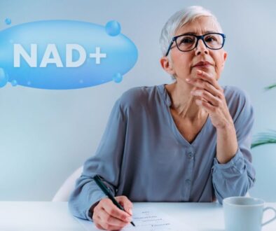 The older woman has mental clarity after boosting NAD+ levels in her body.